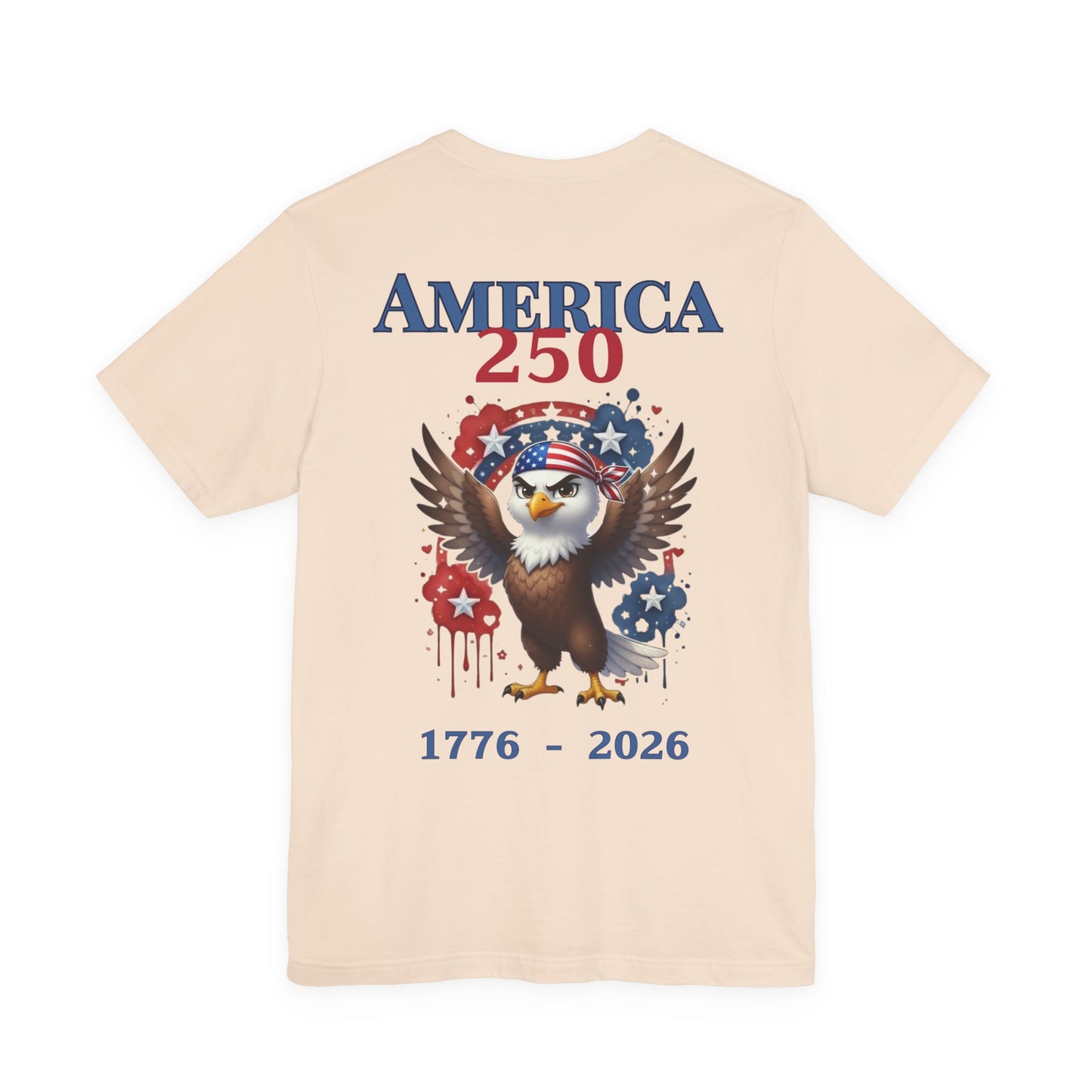 America 250 Eagle T-Shirt — 1776-2026 Patriotic Fourth of July Tee