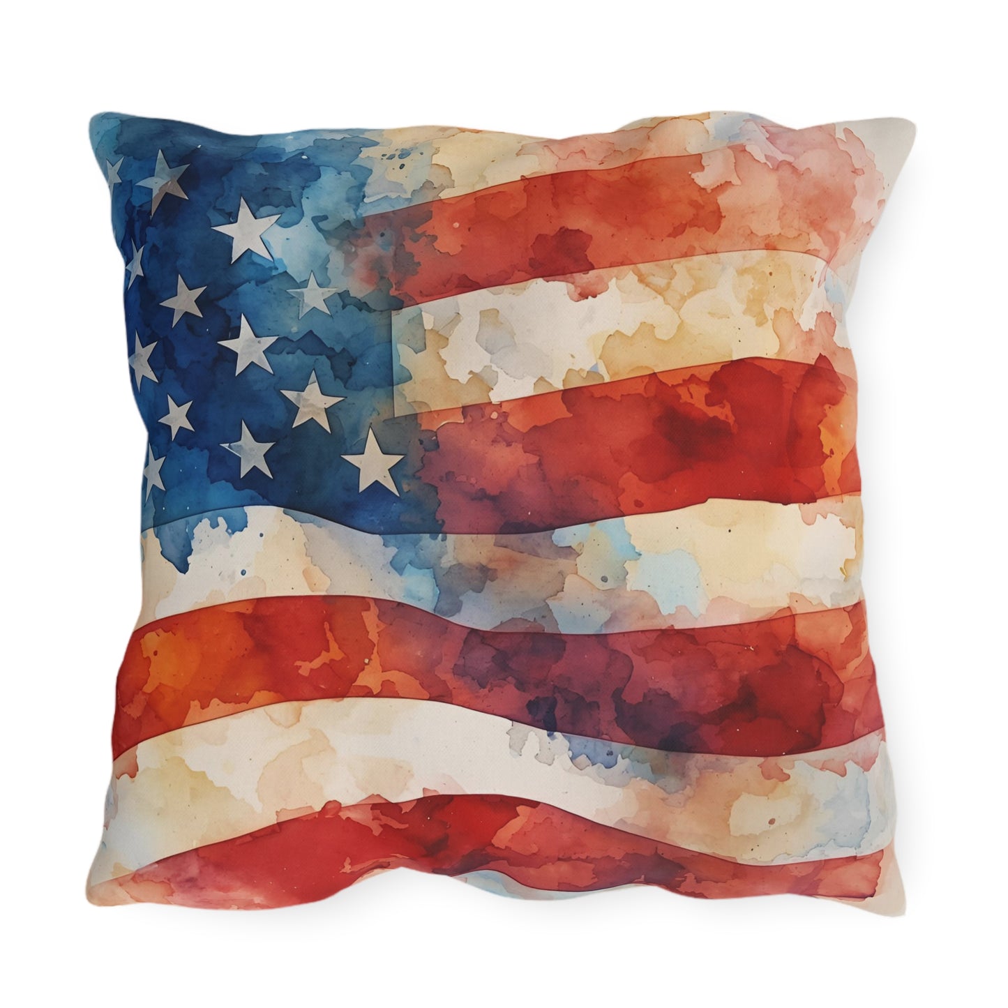 USA Flag Outdoor Pillows