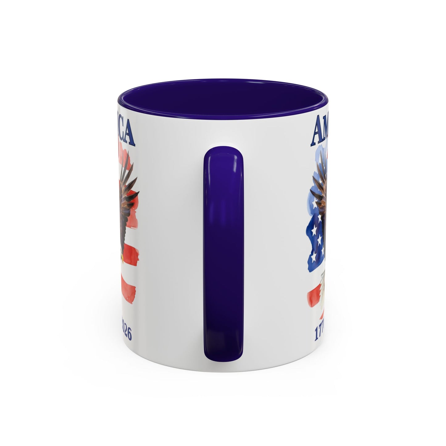 America 250 Patriotic Eagle Mug 1776–2026  (11oz & 15oz)