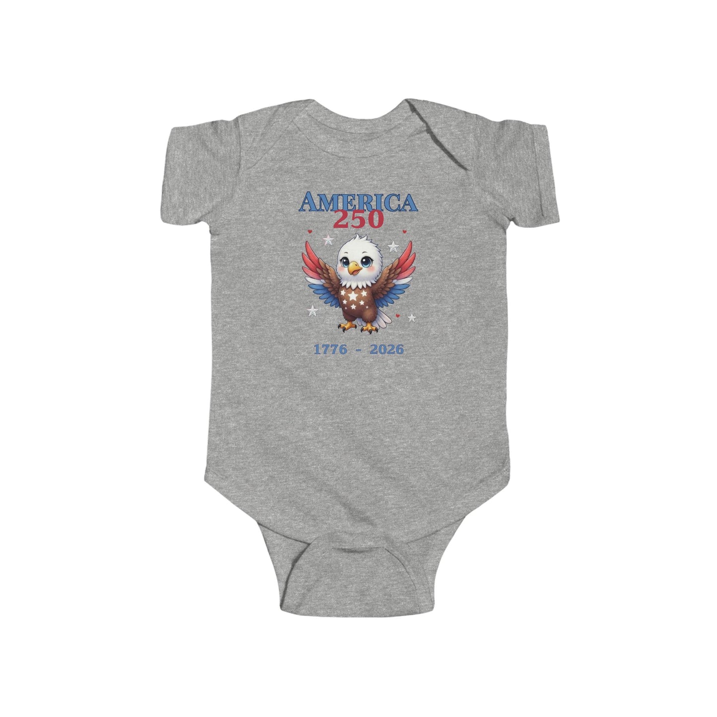 Eagle Infant Bodysuit - Patriotic Baby Onesie