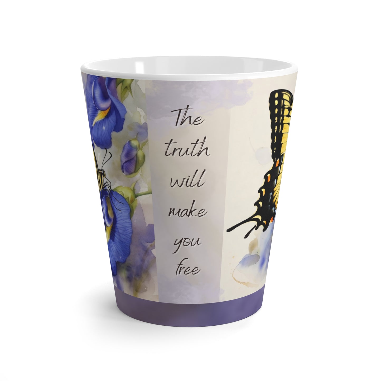 Butterfly Latte Mug - The Truth Will Make You Free