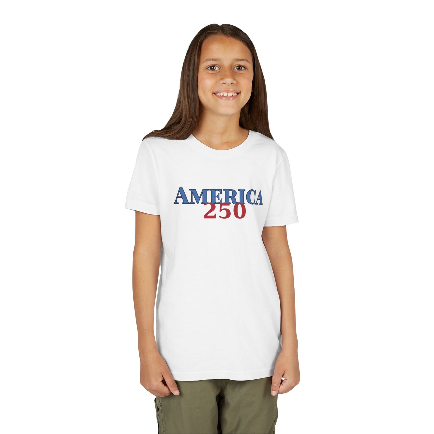 America 250 Patriotic Eagle 1776-2026 Independence Day Youth Shirt