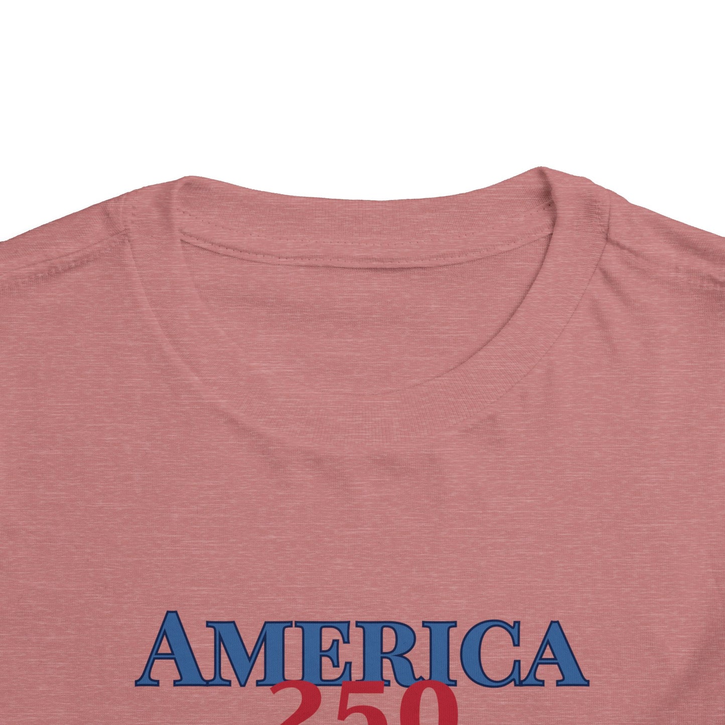 America 250 Girl Eagle 1776–2026 Patriotic Fourth of July Shirt - Toddler Tee