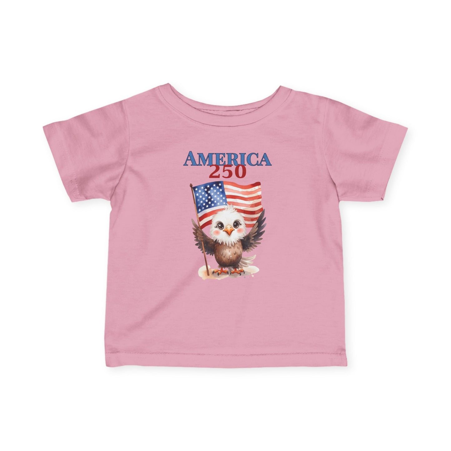 America 250 Patriotic Baby Shirt (4th of July, Memorial Day) Infant Tee