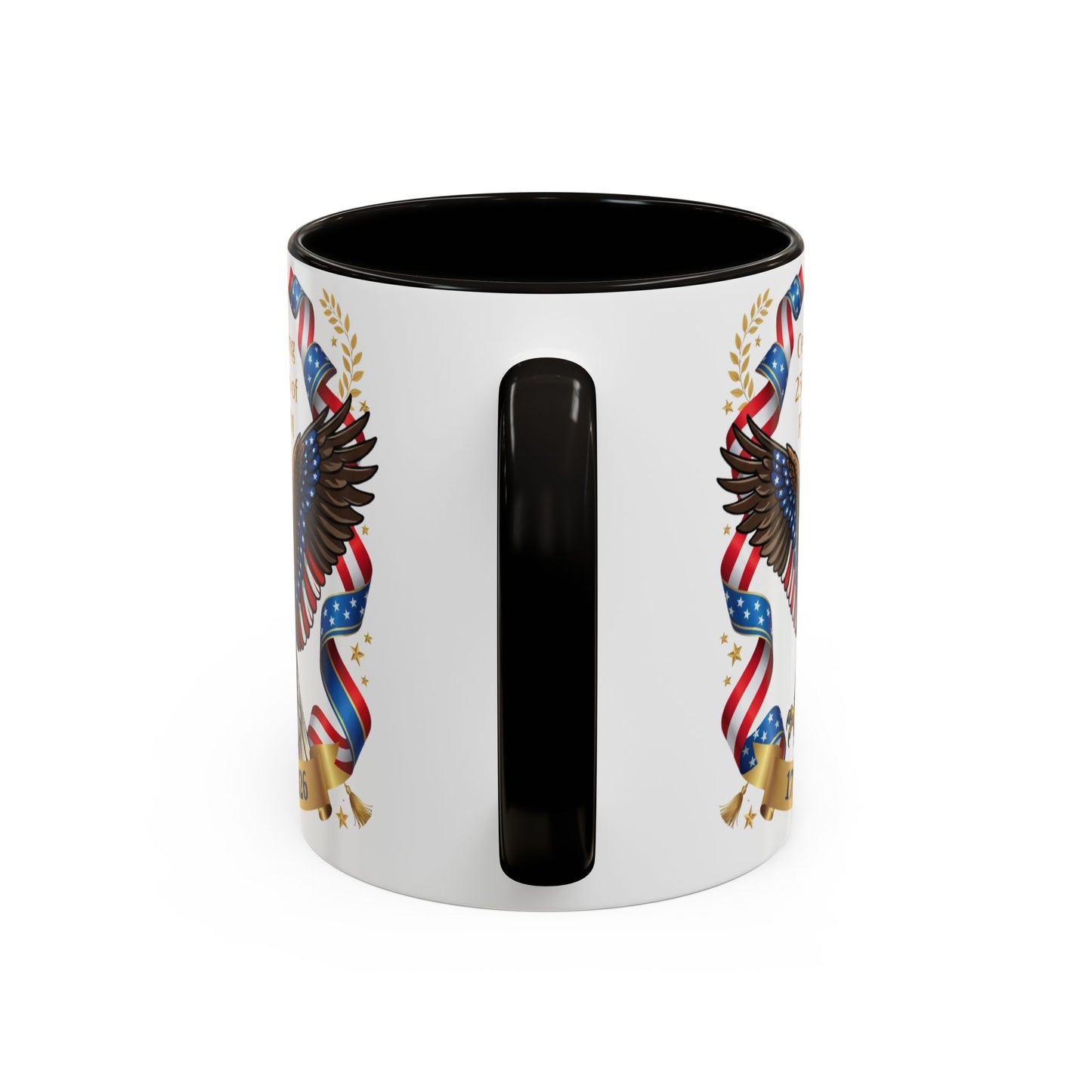 Celebrating 250 Years of Freedom 1776–2026 Patriotic Eagle Mug - (11oz)