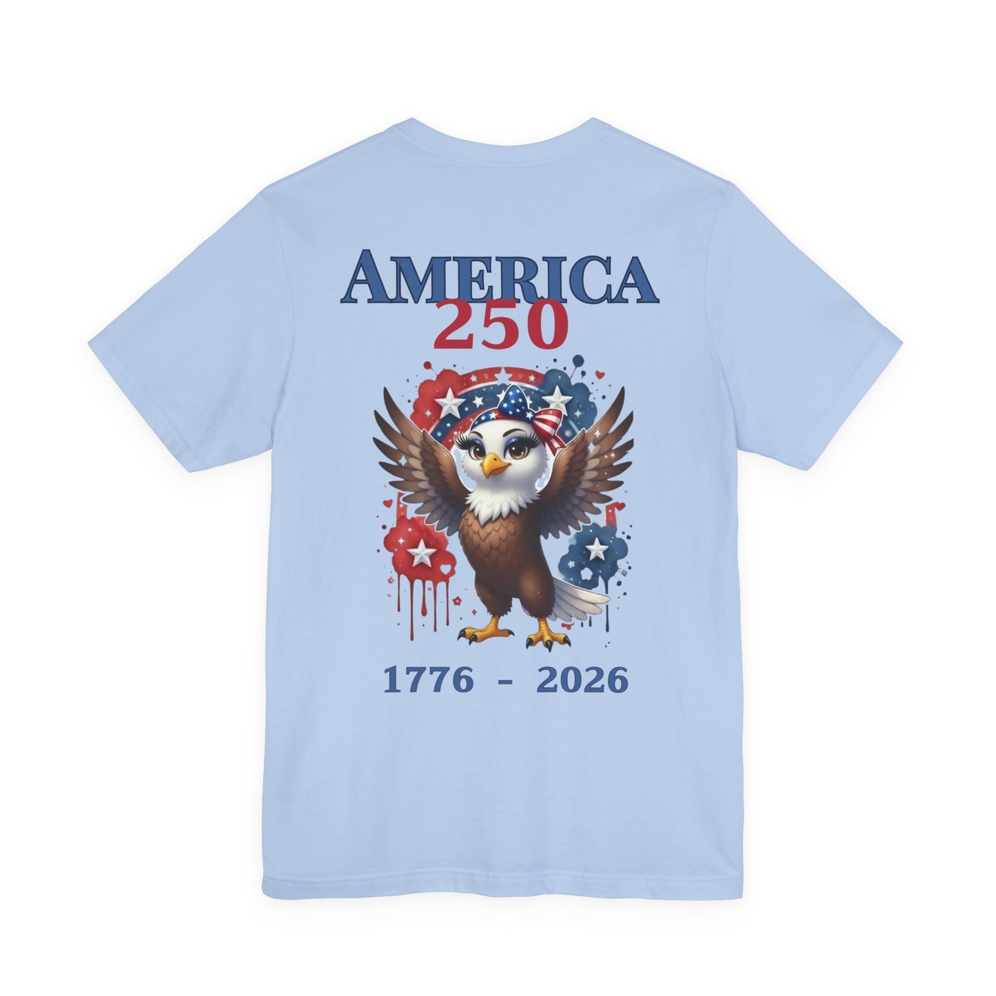 America 250 Eagle Unisex T-Shirt — 1776-2026 Patriotic Fourth of July Tee
