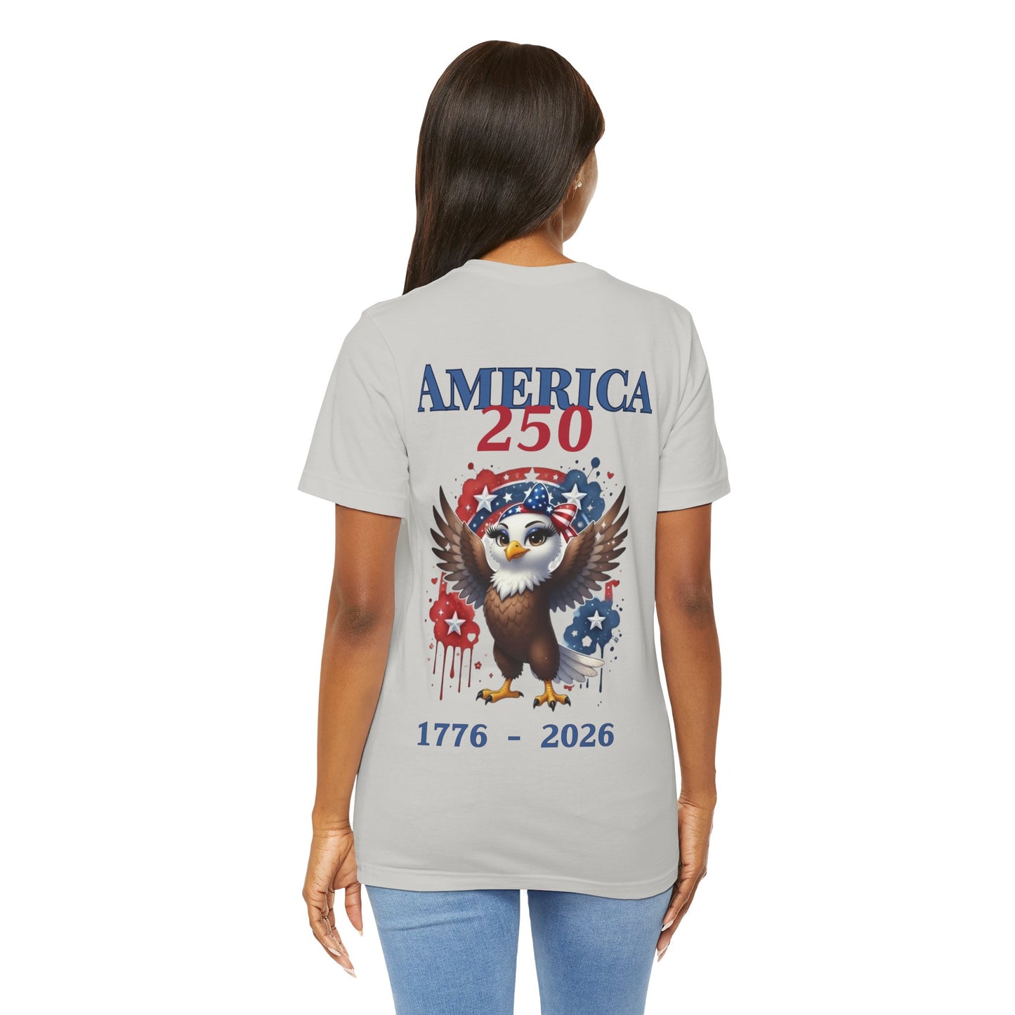 America 250 Eagle Unisex T-Shirt — 1776-2026 Patriotic Fourth of July Tee