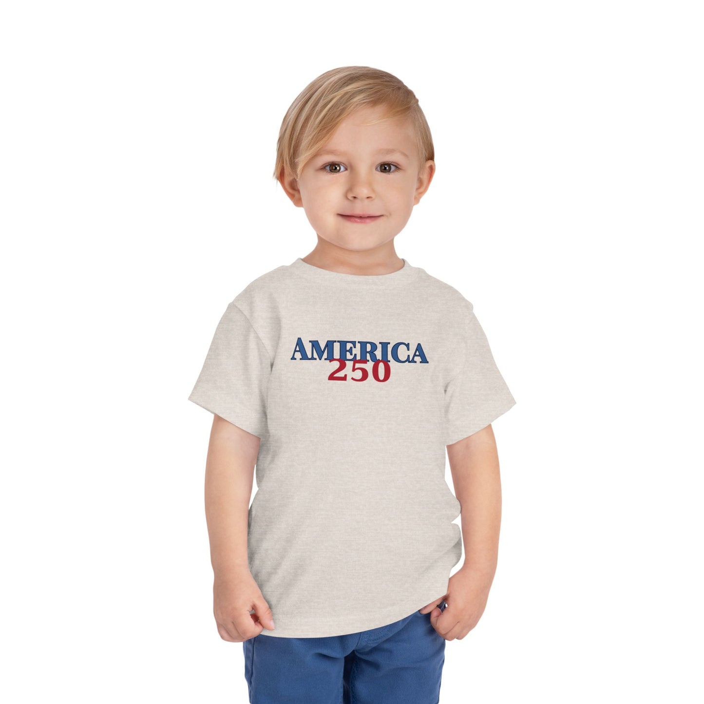 America 250 Eagle 1776–2026 Patriotic Fourth of July Shirt - Toddler Boy Tee