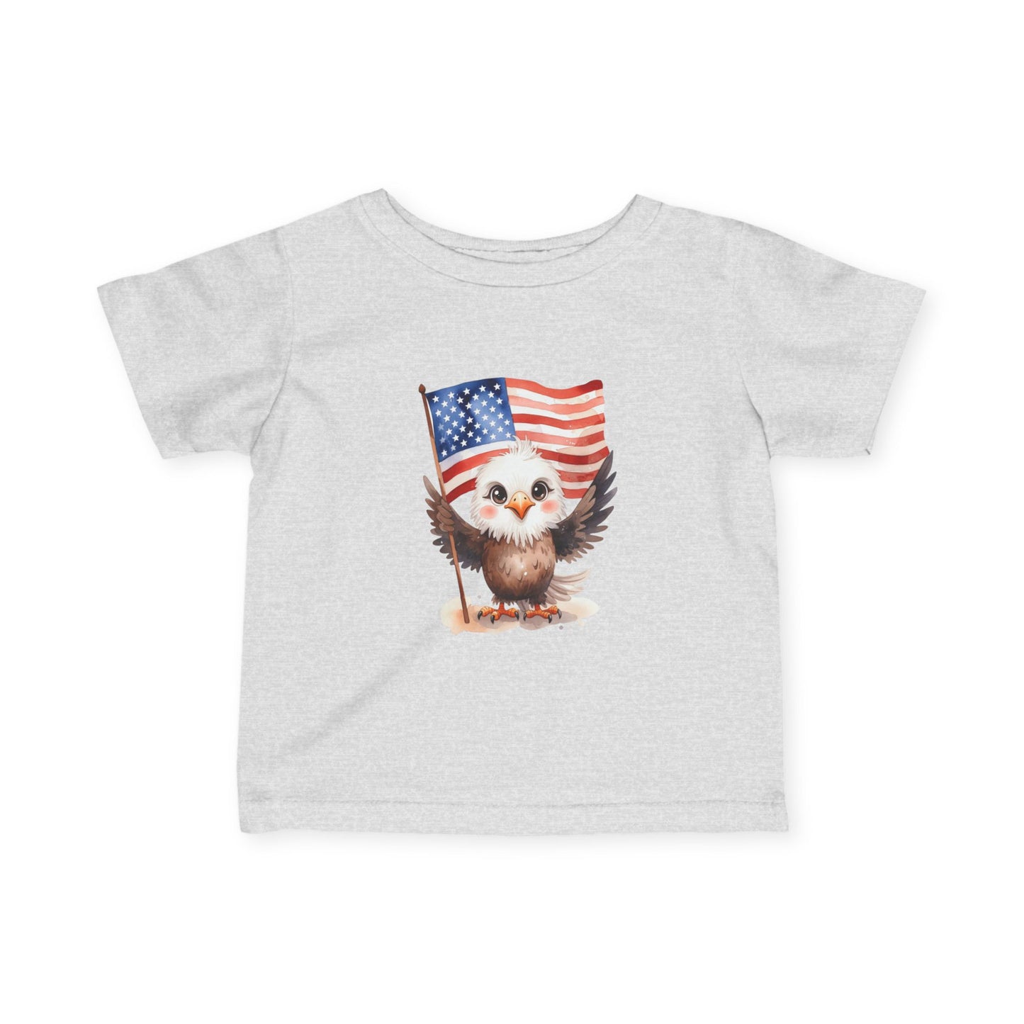 Infant Tee — "America 250" Patriotic Baby Shirt (4th of July, Memorial Day)