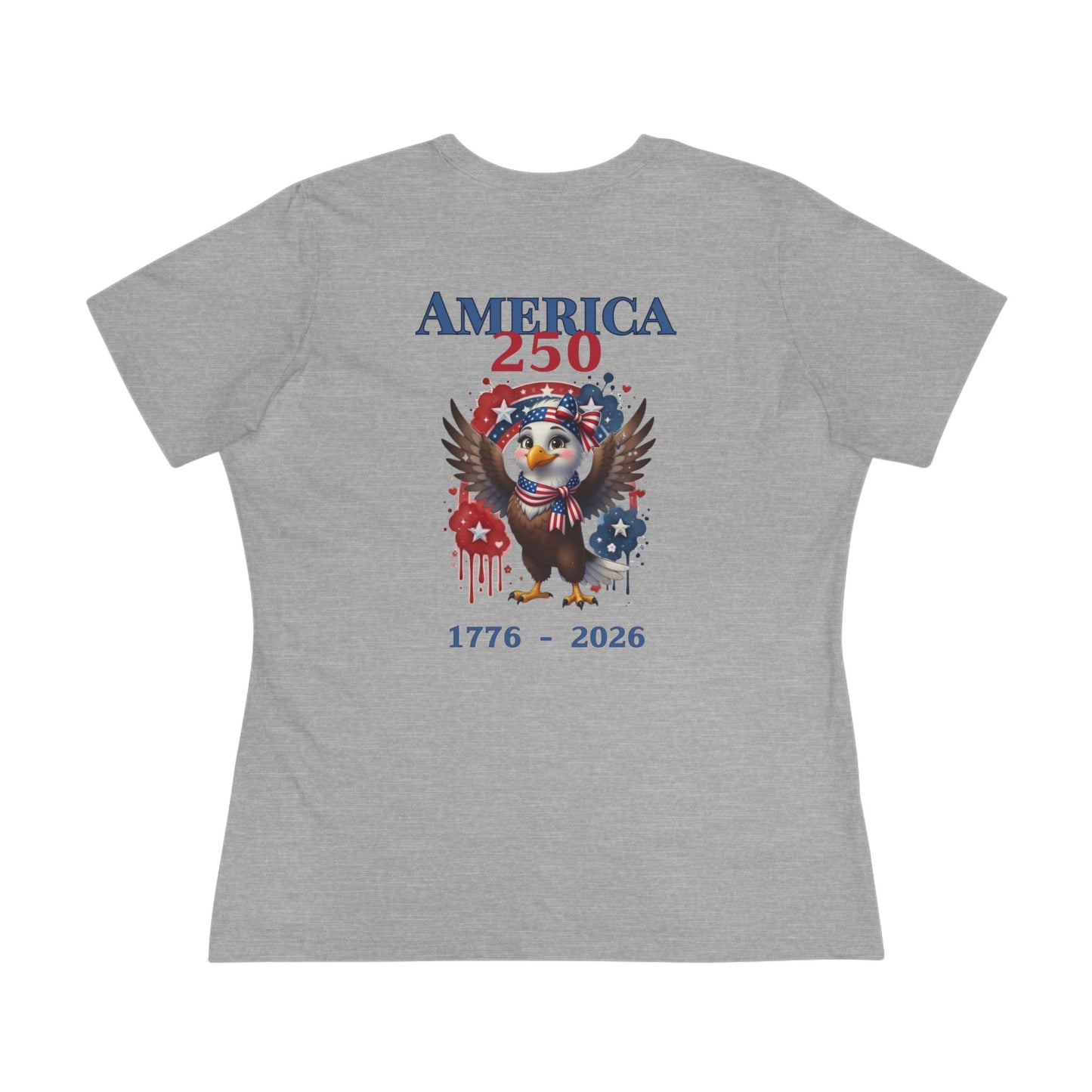 America 250 Patriotic Eagle T-Shirt – 1776-2026 Semiquincentennial Celebration