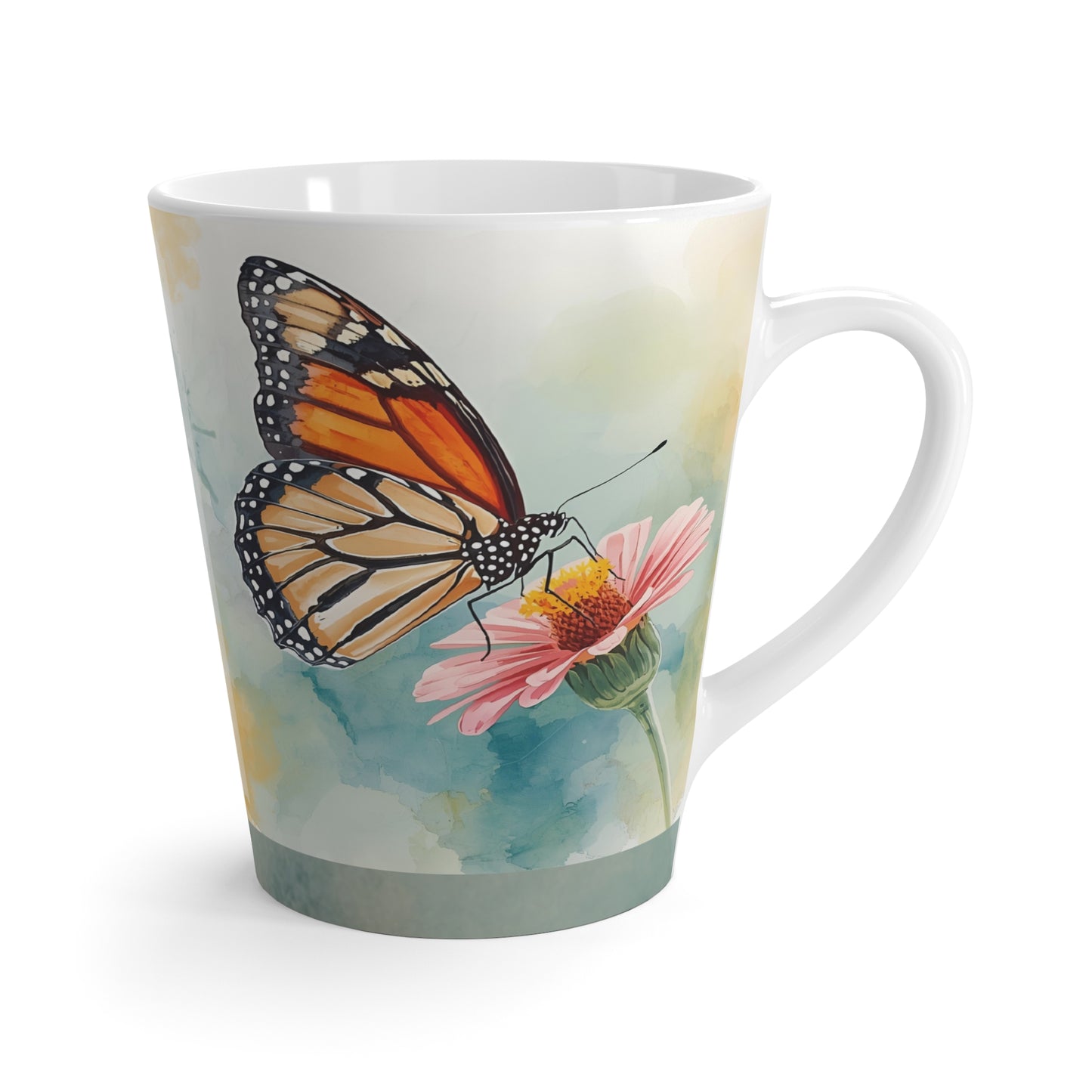 Butterfly Latte Mug - He Makes All Things New