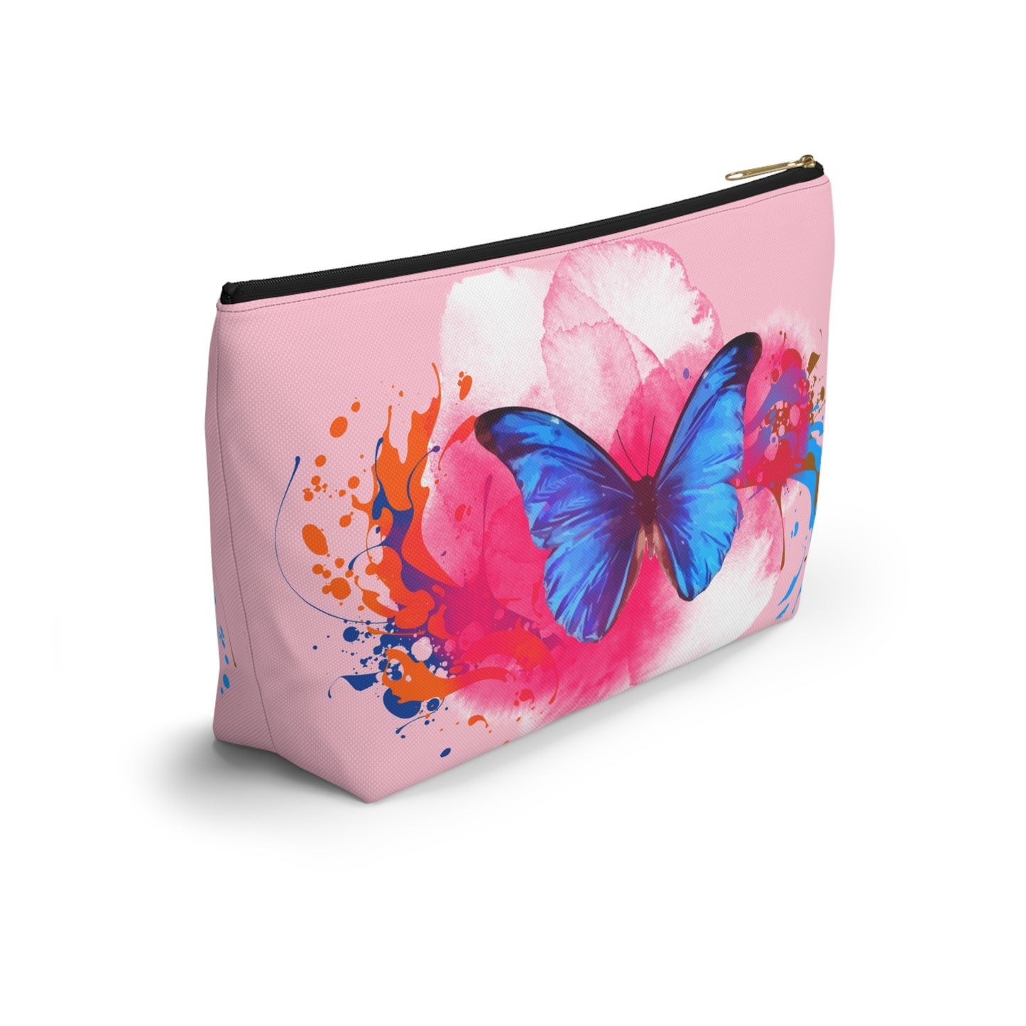 Butterfly Blossom Accessory Pouch - Colorful Makeup Bag