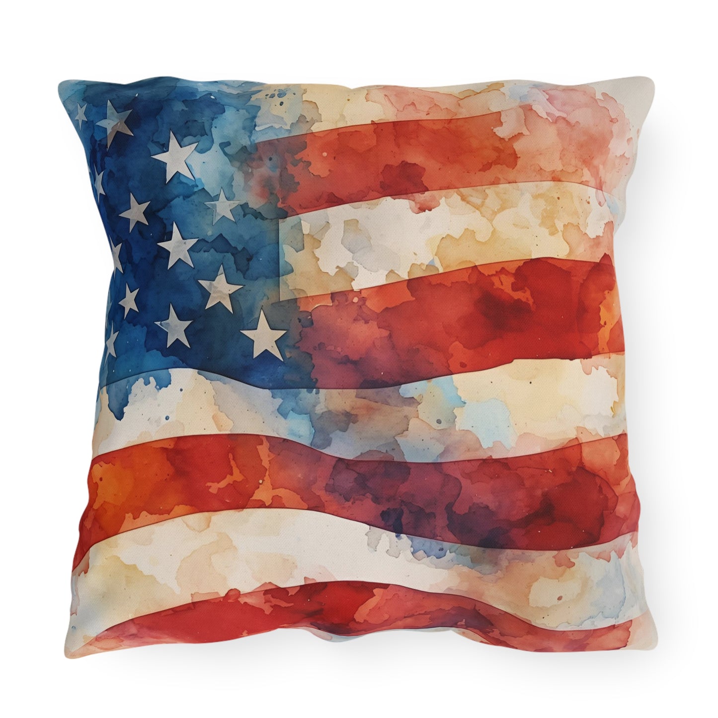 USA Flag Outdoor Pillows