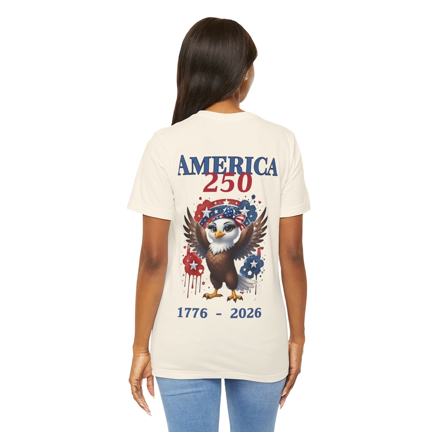 America 250 Eagle Unisex T-Shirt — 1776-2026 Patriotic Fourth of July Tee
