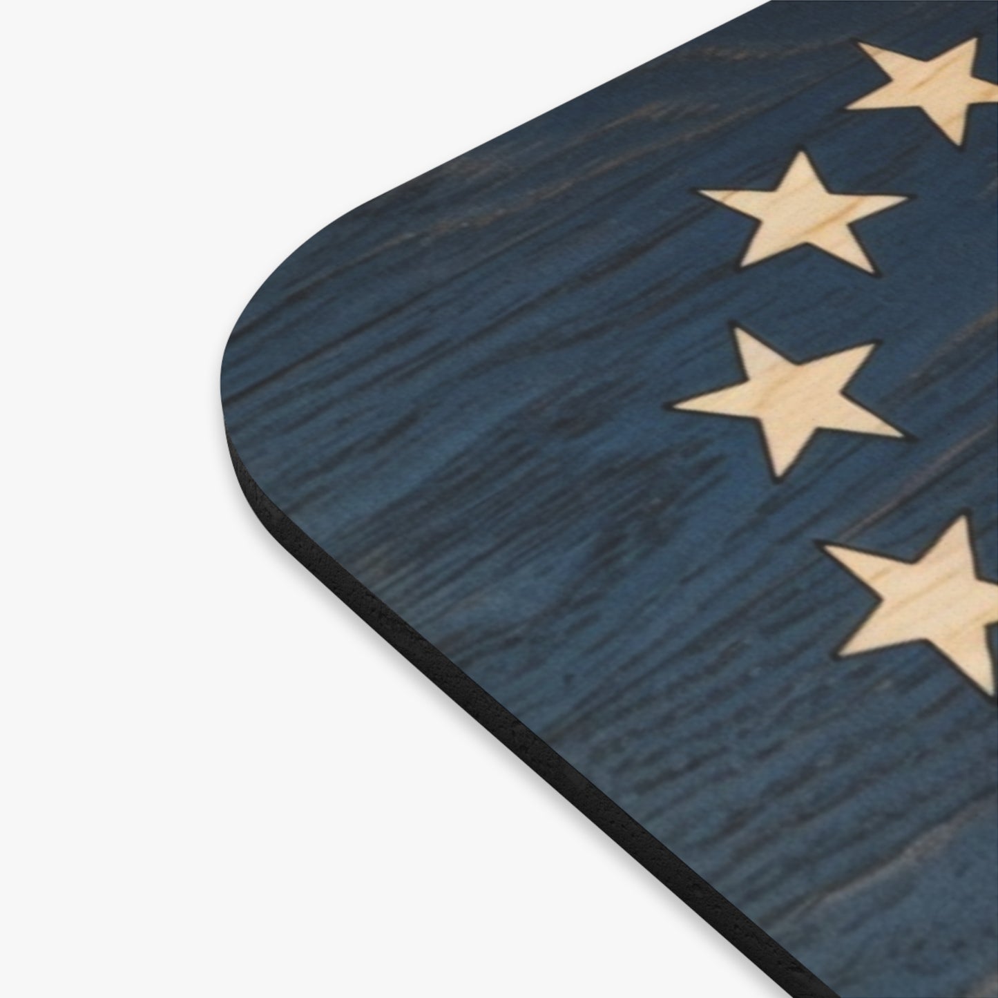 Betsy Ross 250 Mouse Pad - Wooden 1776 American Flag - 250th Anniversary Patriotic Gift