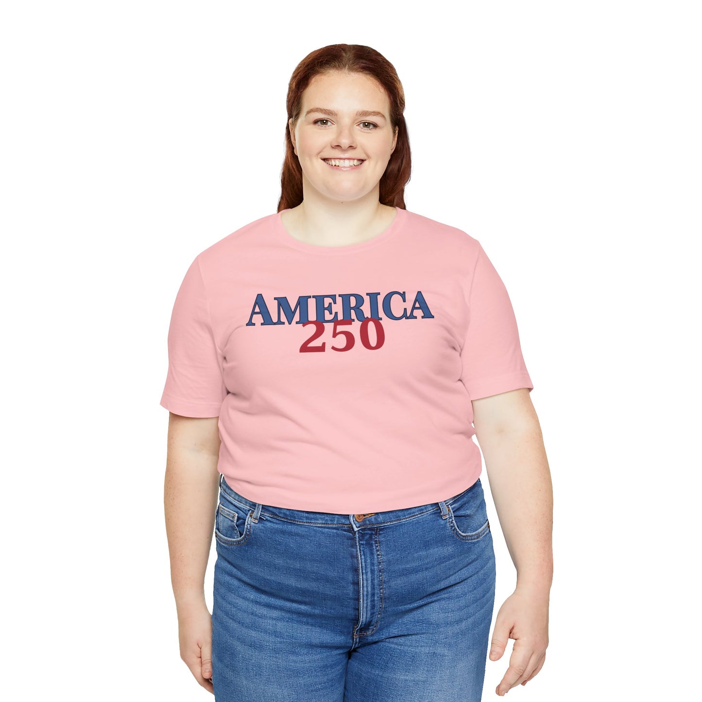 Mom / Aunt America 250 Eagle Woman's T-Shirt — 1776-2026 Patriotic Fourth of July Tee