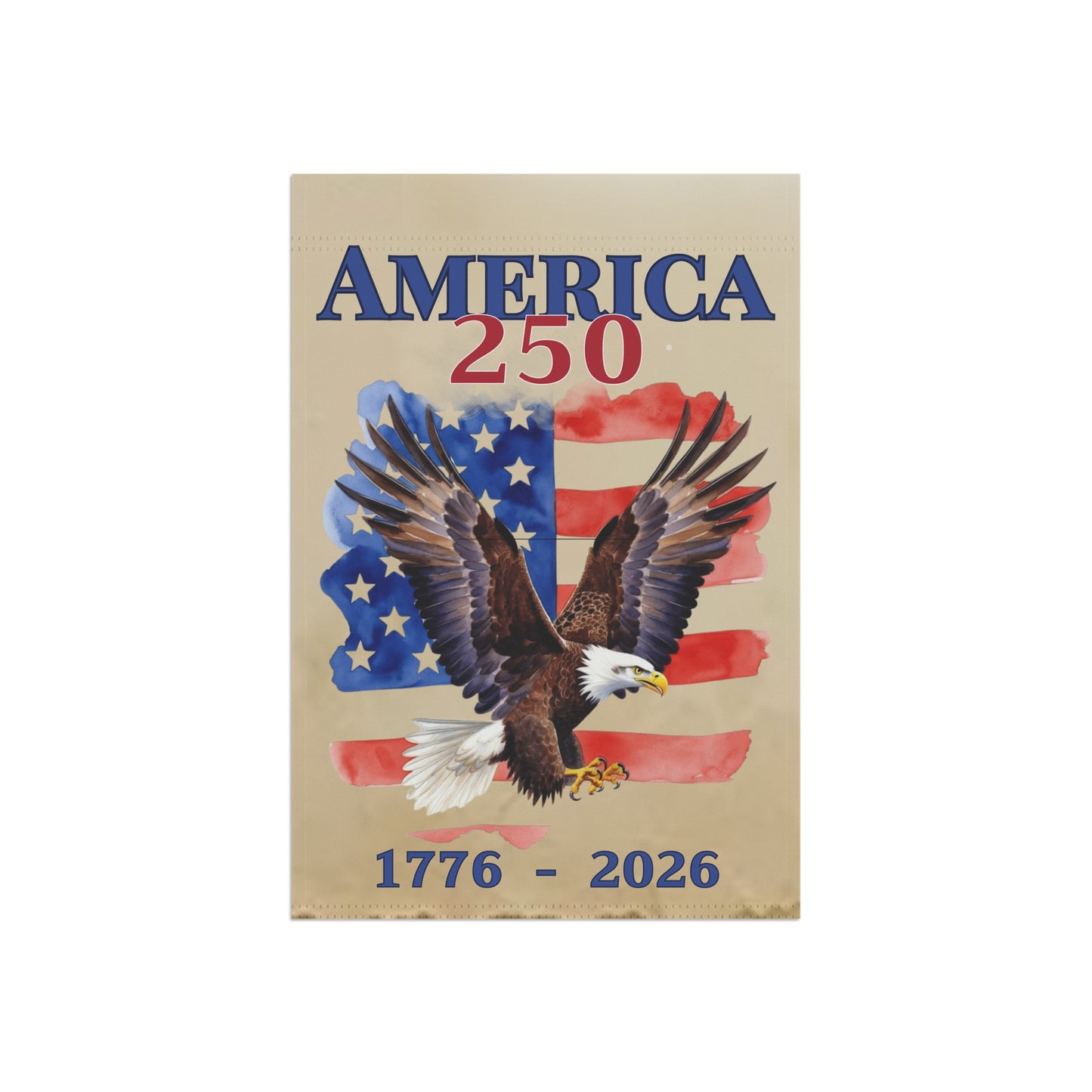 Eagle Patriotic Garden & House Banner