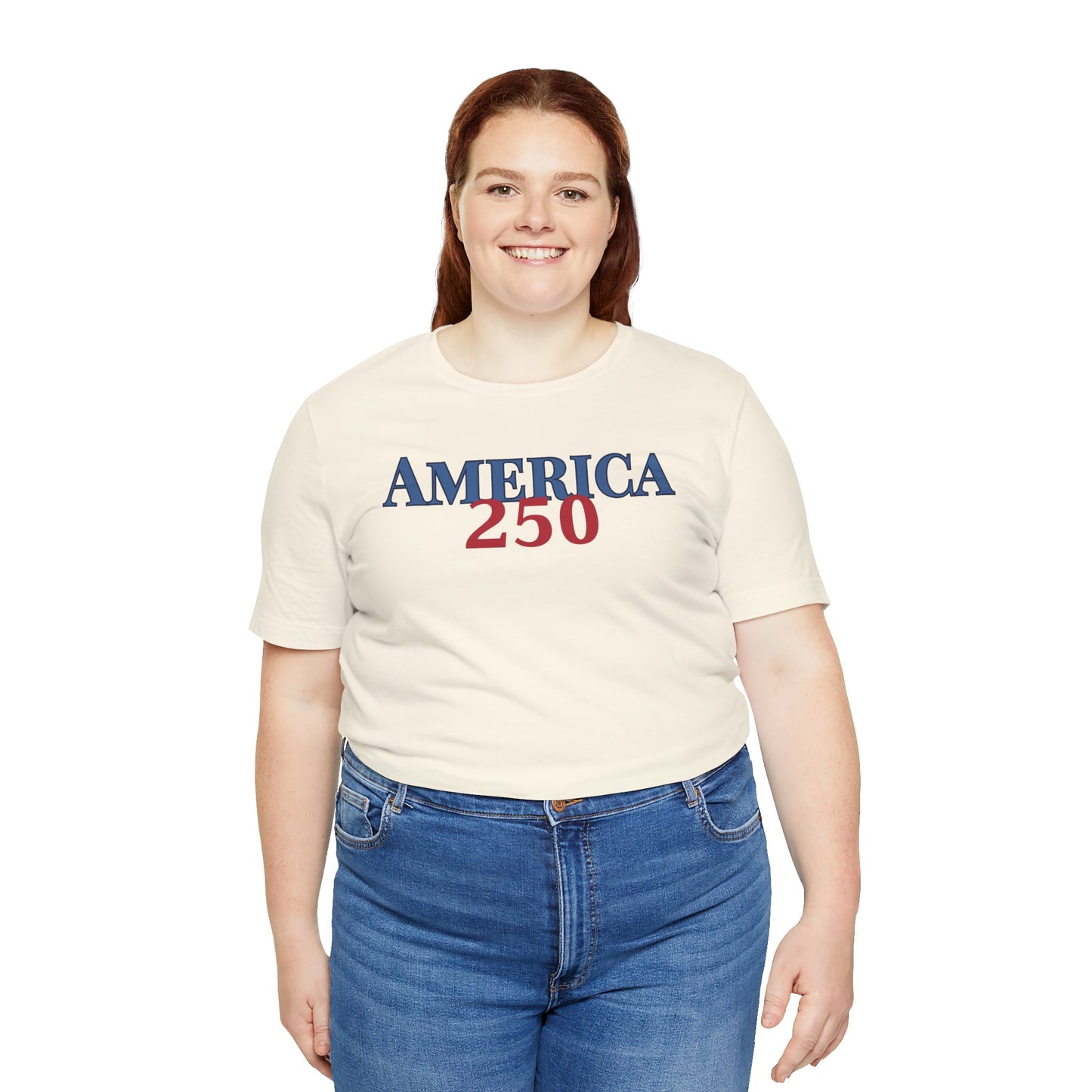 Mom / Aunt America 250 Eagle Woman's T-Shirt — 1776-2026 Patriotic Fourth of July Tee
