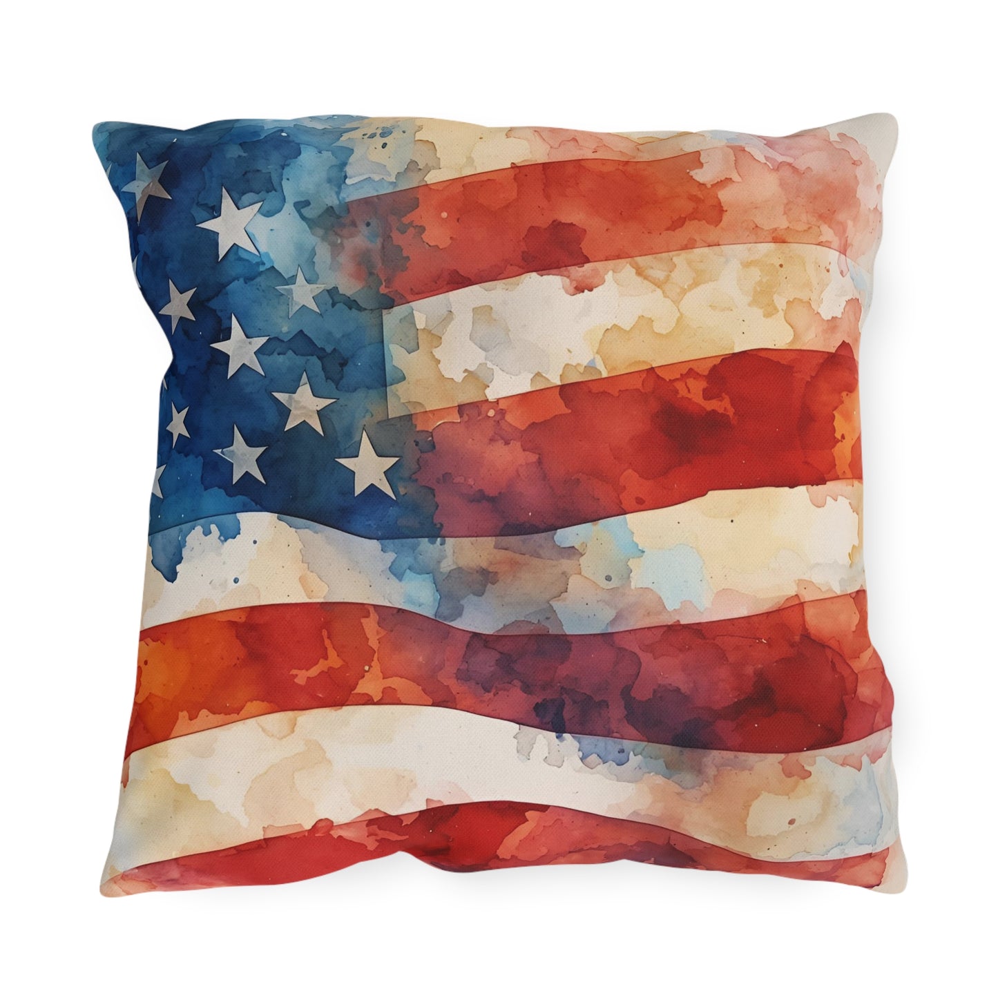 USA Flag Outdoor Pillows