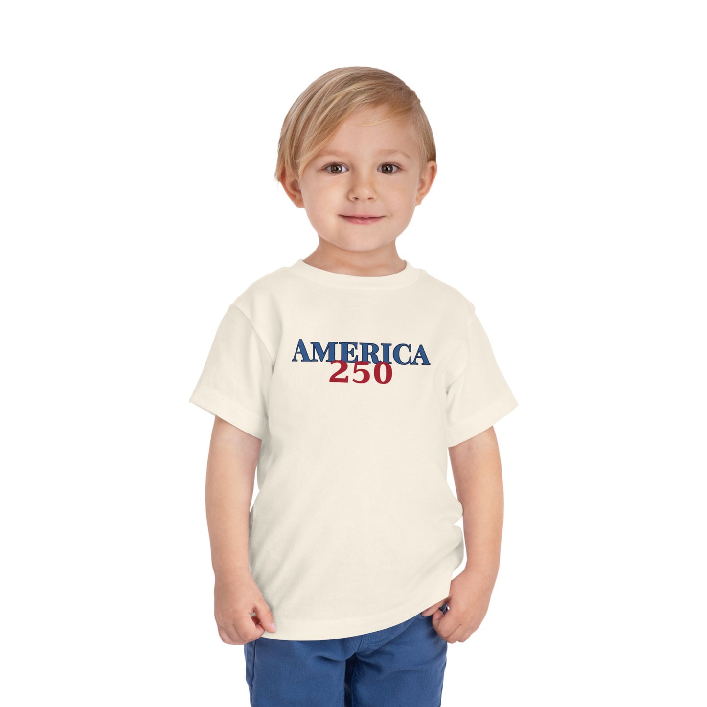 America 250 Eagle 1776–2026 Patriotic Fourth of July Shirt - Toddler Boy Tee