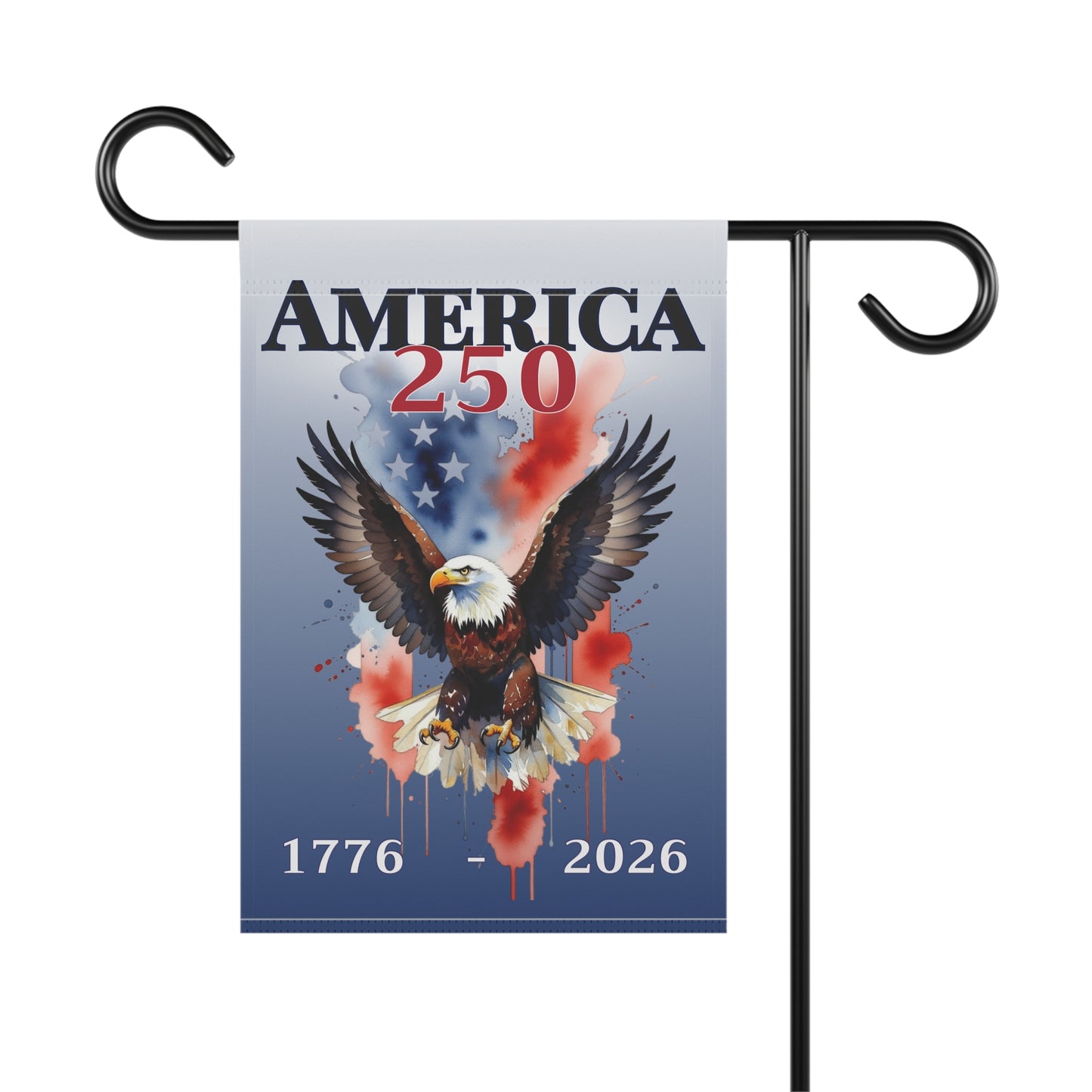 AMERICA 250 Patriotic Eagle Garden & House Banner