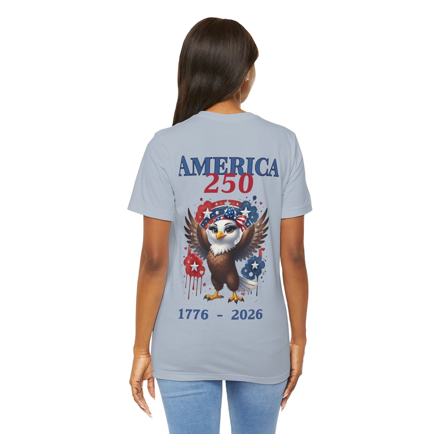 America 250 Eagle Unisex T-Shirt — 1776-2026 Patriotic Fourth of July Tee