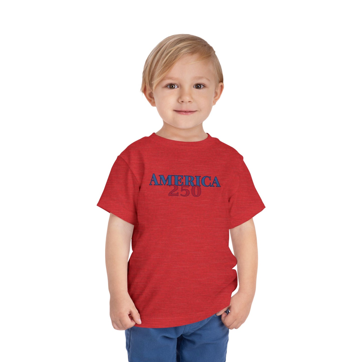 America 250 Eagle 1776–2026 Patriotic Fourth of July Shirt - Toddler Boy Tee