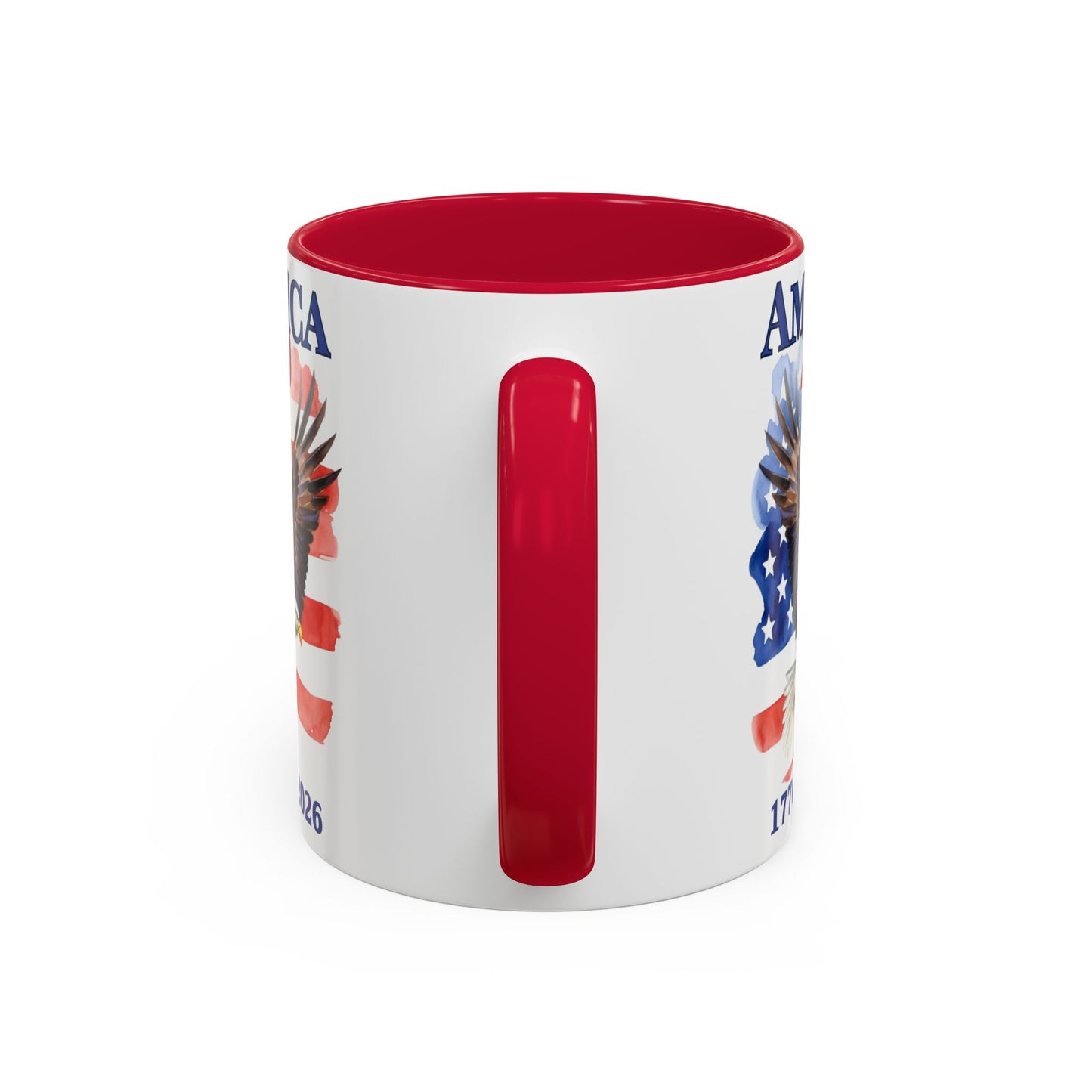 America 250 Patriotic Eagle Mug 1776–2026  (11oz & 15oz)