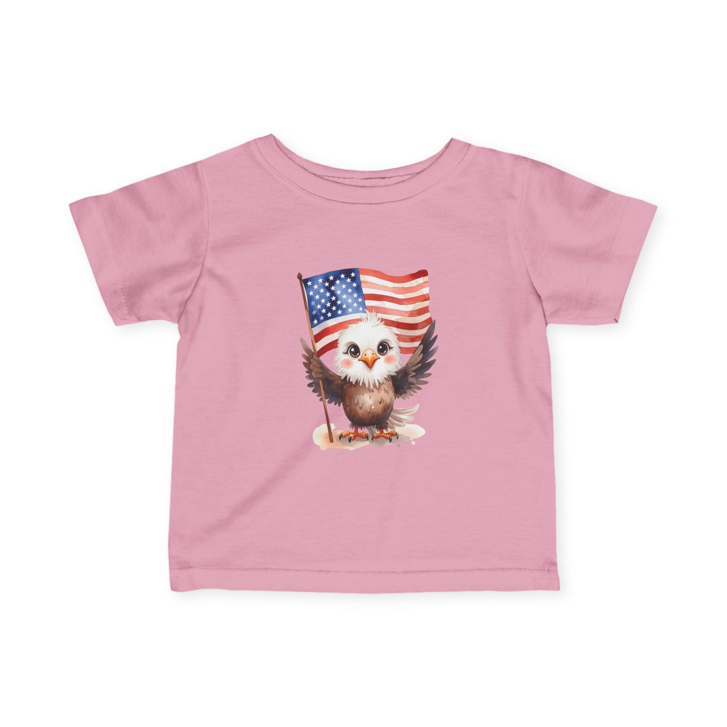 Infant Tee — "America 250" Patriotic Baby Shirt (4th of July, Memorial Day)