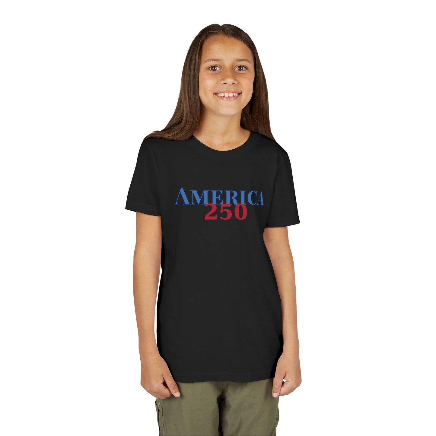America 250 Patriotic Eagle 1776-2026 Independence Day Youth Shirt