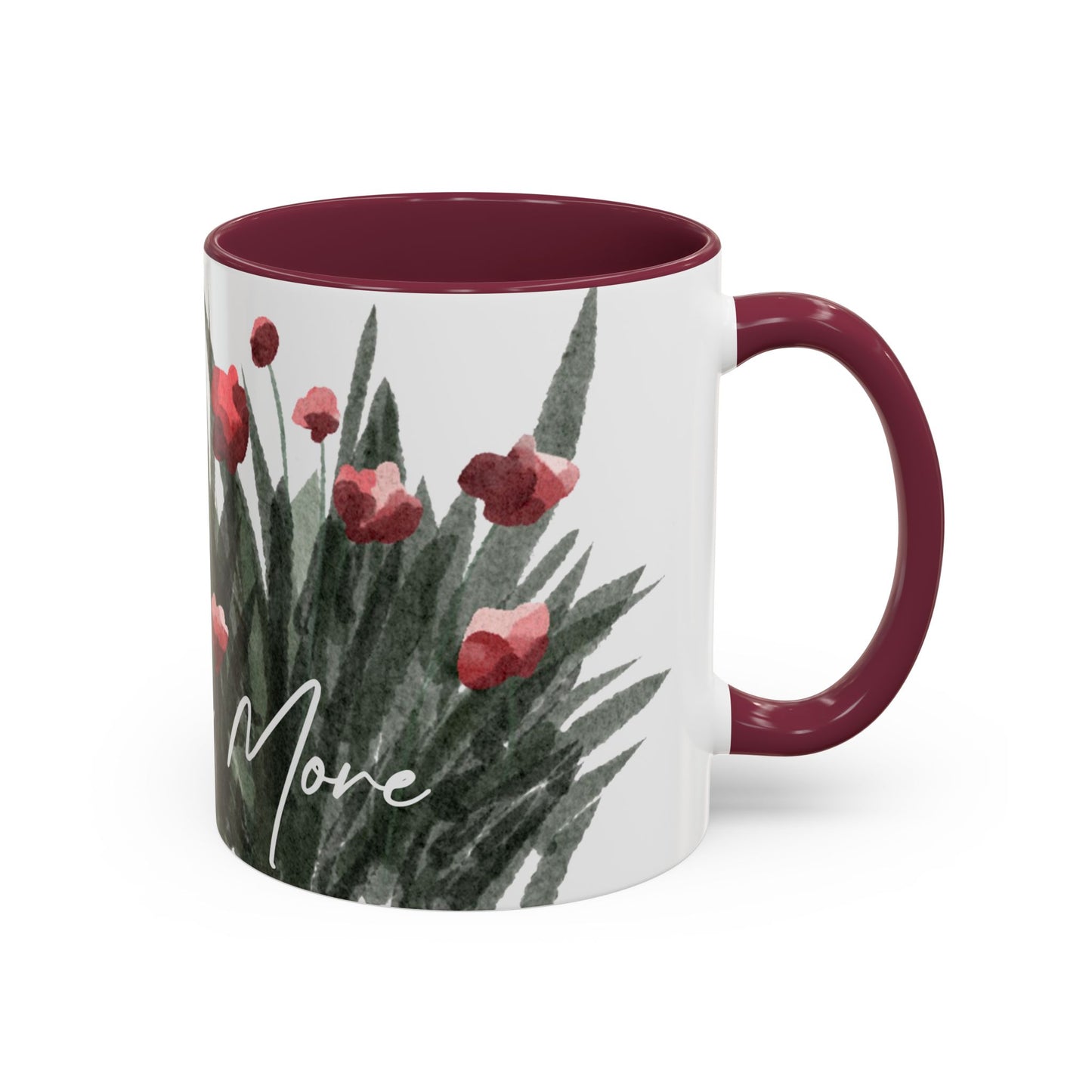 Floral "Love You More" Mugs (11oz, 15oz) - Gift of Love